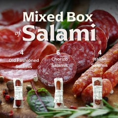 Artisanal Beef Salami Mixed Box | CHK or Belz