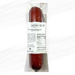Artisanal Old Fashion Beef Salami | Glatt Kosher | Belz | CHK | by the Case from My Kosher Meat - Premium Kosher, Ideal for Everyday Consumers