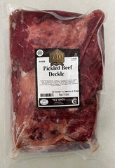 Raw Pickled Deckel Corned Beef | by the Case