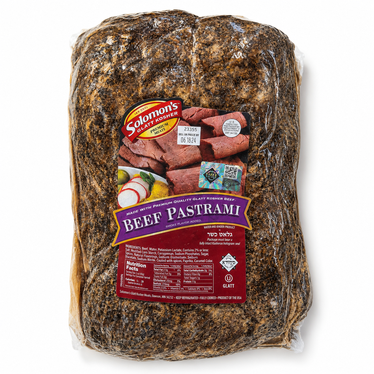 Naval/Plate Pastrami | By the Case