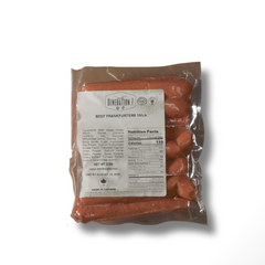 Beef Hot Dogs - 10 Pc Per lb - 100pcs