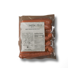 Beef Hot Dogs - (6 to the lb) - 60pcs - Mehadrin & Generation 7 - Kosher-Certified Product, A Favorite for Kosher Families for Everyday Cooking