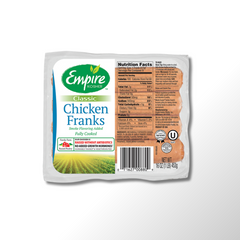 Chicken Franks - Kosher-Certified Product, Great for Shabbos Dinners for Everyday Cooking