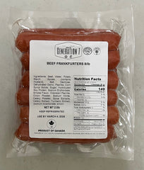 Beef Hot Dogs - 8pc Per LB - 80pcs