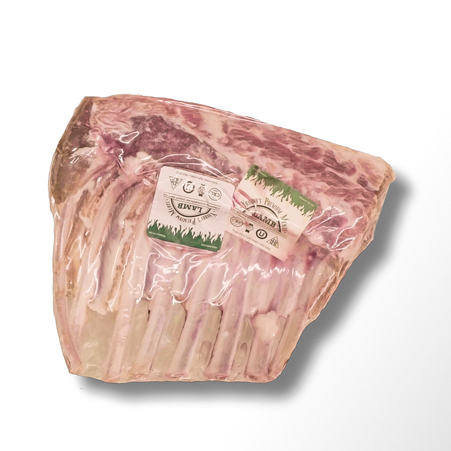 Lamb Racks - Untrimmed - Kosher-Certified Product, Perfect for Family Meals for Everyday Cooking
