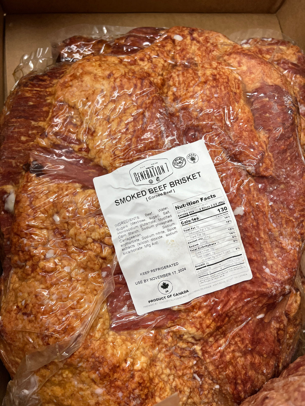 Whole Brisket Corned Beef | by the Case