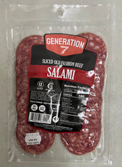 Generation 7 Sliced Old Fashion Beef Salami | 20x2.2oz packs