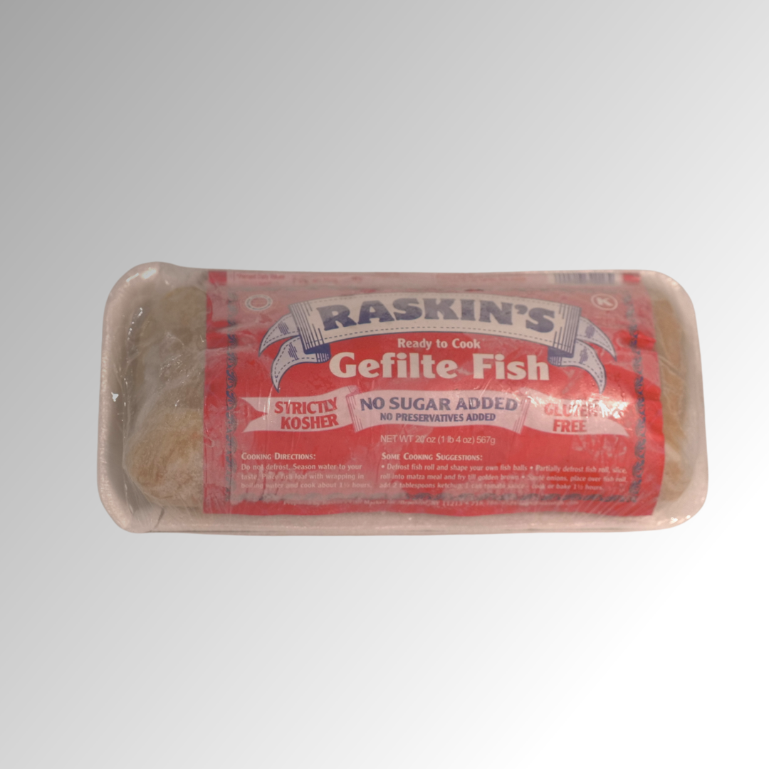 Raskin's No Sugar Added Gefilte Fish 20 oz