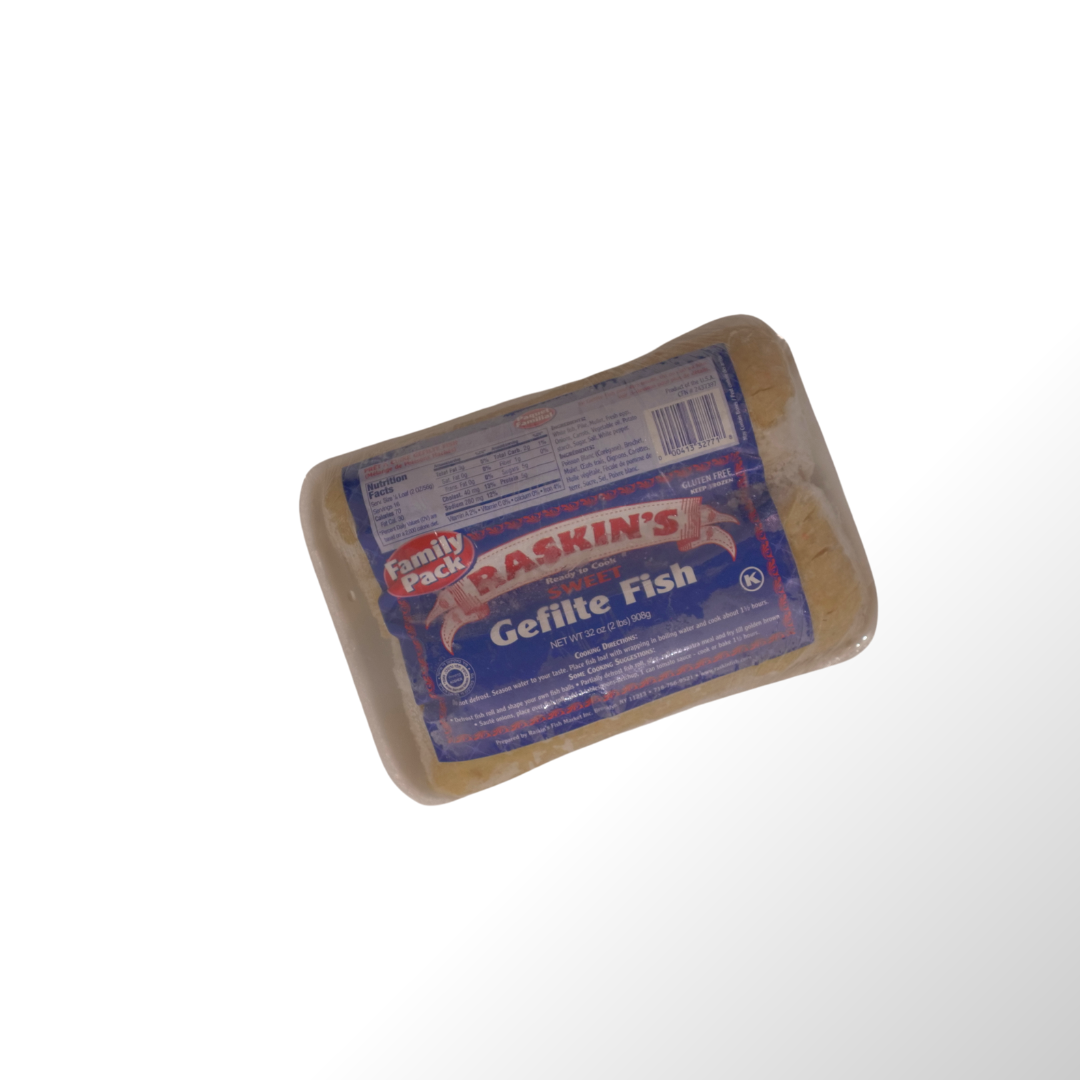 Raskin’s Sweet Gefilte Fish Family Pack 32 oz