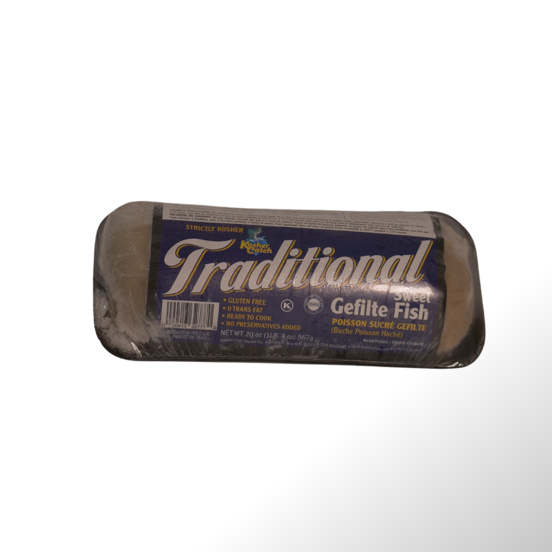 Raskin's Traditional Sweet Gefilte Fish 20 oz