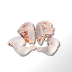 Whole Chicken Cut in 1/4 - Kosher-Certified Product, Perfect for Kosher Households for Everyday Cooking