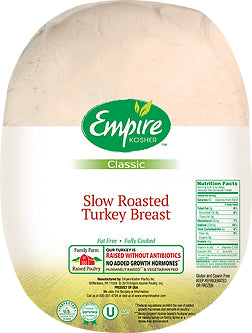 Cooked Turkey Breast - Strictly Kosher Product, A Favorite for Kosher Families for Everyday Cooking