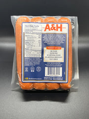 A&H Beef Knockwurst 14oz. - 12 packs